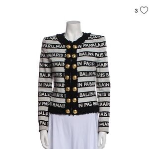 BALMAIN
Printed Evening Jacket
Size: SUS4, FR36 its listen also on the real real